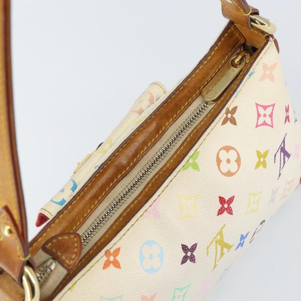 LOUIS VUITTON Monogram Multicolor Eliza Shoulder Bag White M40098 LV Auth 158777 - Picture 6 of 16